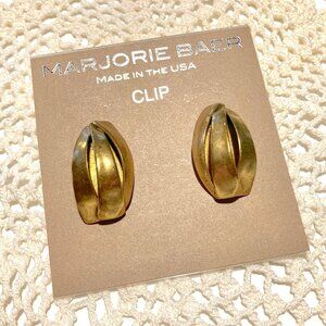 Marjorie Baer Sculptural Clip Earrings
